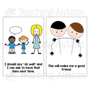 Social Story Jealousy, Symbol Support - Teaching Autism