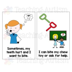 Biting Social Story - Teaching Autism