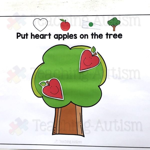 2D Shape Apple Trees