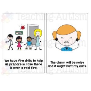 Fire Drill Social Story, Fire Safety - Teaching Autism