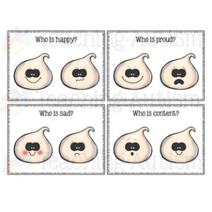 Ghost Feelings Task Cards