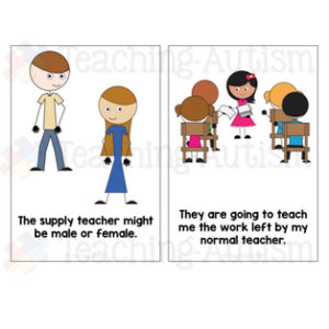 Social Story My Teacher is Having a Baby - Teaching Autism