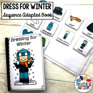 Dressing for Winter Adapted Book