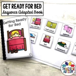 Getting Ready for Bed Adapted Book