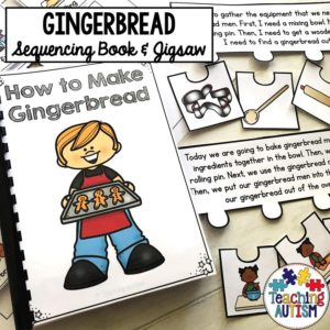 Making Gingerbread Sequencing Pack