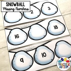 Snowball Missing Numbers