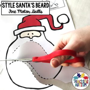 Style Santas Beard Fine Motor Skills