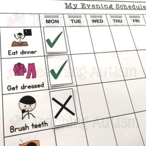 Morning and Evening Routine Reward Charts