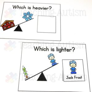 Winter Measuring Task Cards