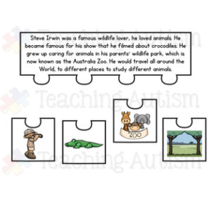 November Short Story Sequencing Jigsaws