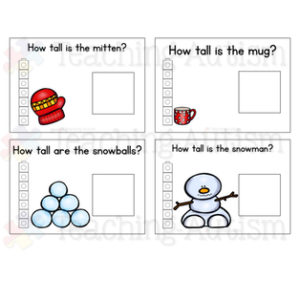 Winter Measuring Task Cards