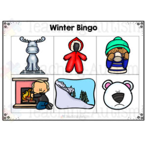 Winter Bingo Activity Pack