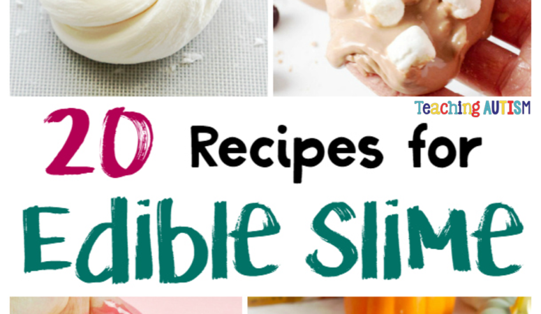 20 Recipes for Safe Edible Slime