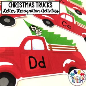 Christmas Alphabet and Letter Recognition