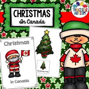 Christmas in Canada Adapted Book