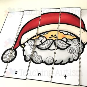 Christmas Around the World Spelling Puzzles