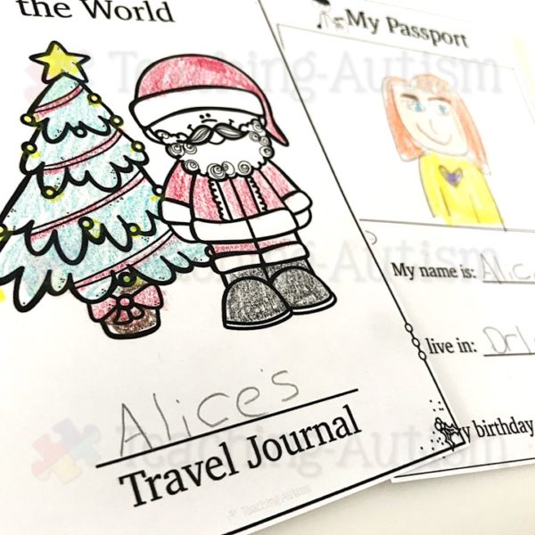 Christmas Around the World Travel Journal