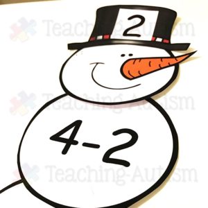 Snowman Addition and Subtraction