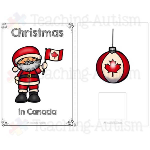 Christmas in Canada Adapted Book