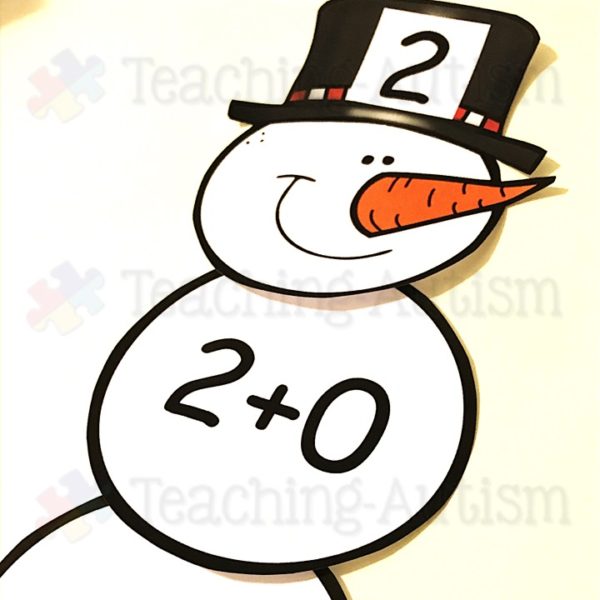 Snowman Addition and Subtraction