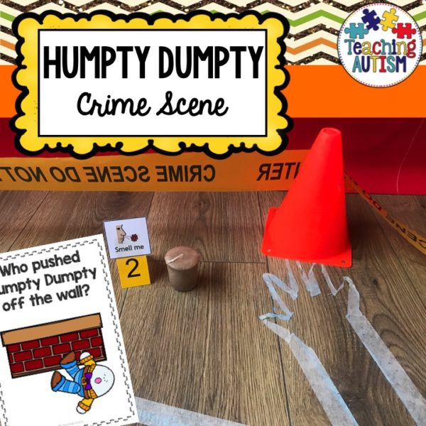 Who Pushed Humpty Dumpty Crime Scene Activity