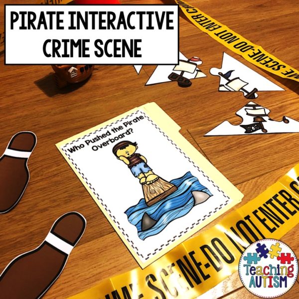 Pirate Crime Scene Activity Pack