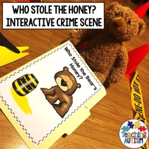 Who Stole the Bears Honey Hibernation Crime Scene Activity