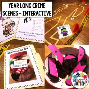 Year Long Crime Scene Bundle