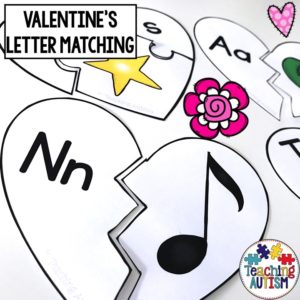 Valentine's Day Initial Letter Matching