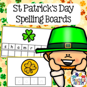 St Patrick's Day Spelling and Handwriting Activities