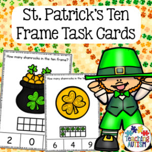 St Patrick's Day Task Cards