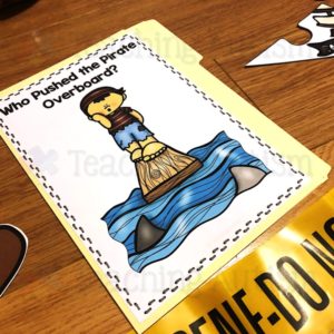 Pirate Crime Scene Activity Pack