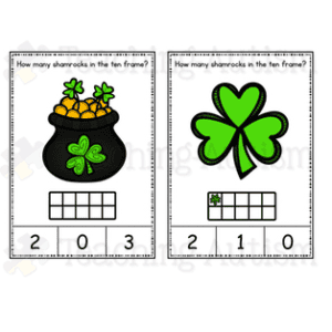 St Patrick's Day Task Cards