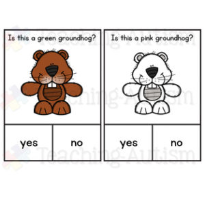 Groundhog Day Question Task Cards