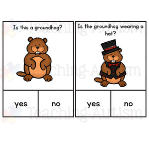 Groundhog Day Question Task Cards