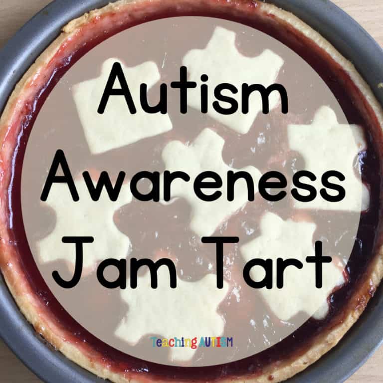 Autism Awareness Activities Baking Jam Tart