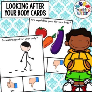 How to Look After Your Body Task Cards