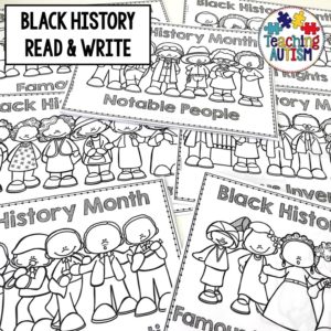 Black History Month Emergent Reader Books