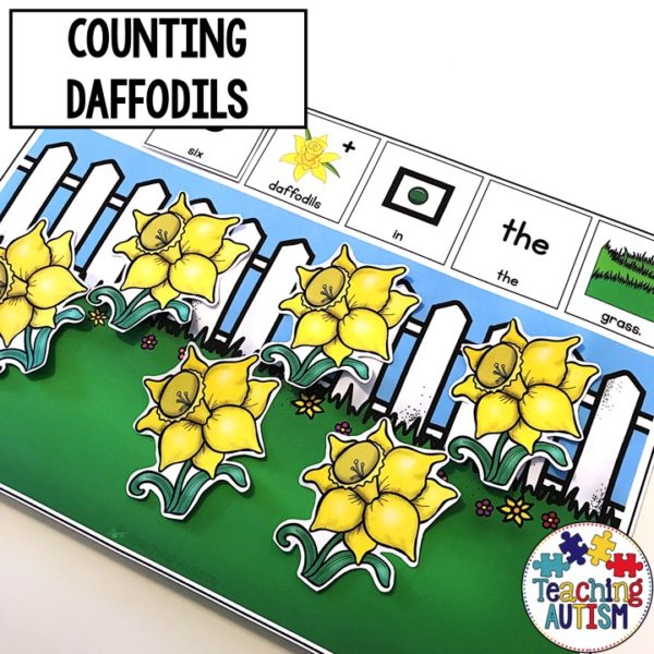 Counting Daffodils Math Activity