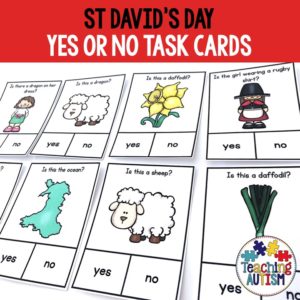 St David's Day Question Task Cards