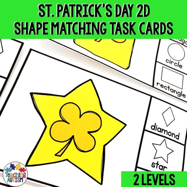 St Patrick's Day Shape Matching