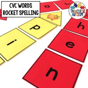 CVC Words Spelling Activity