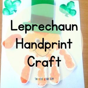 Leprechaun Handprint Craft