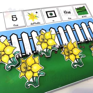 Counting Daffodils Math Activity