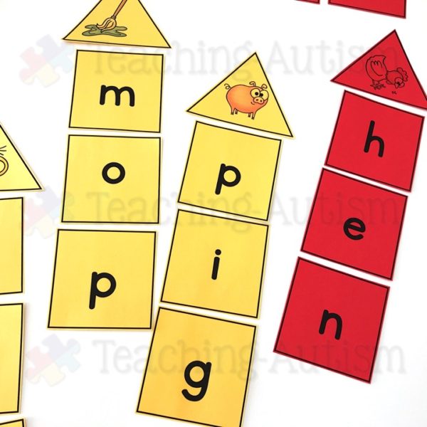 CVC Words Spelling Activity