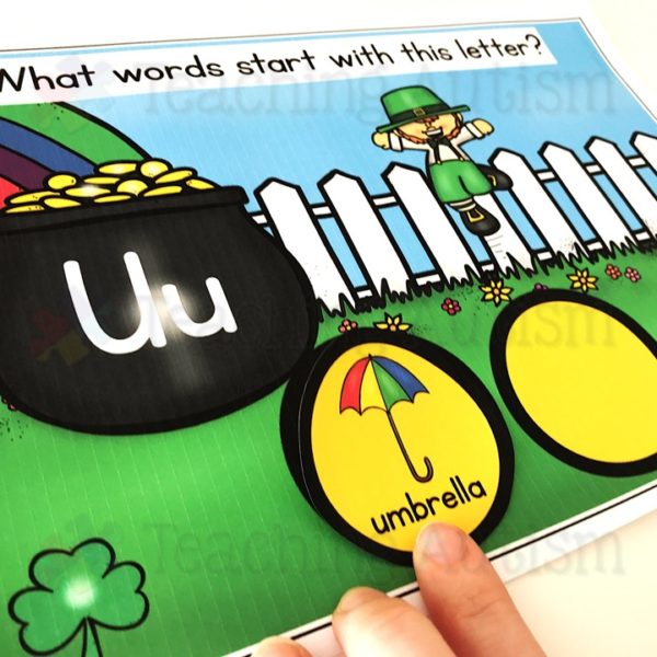 St Patrick's Day Initial Letter Matching