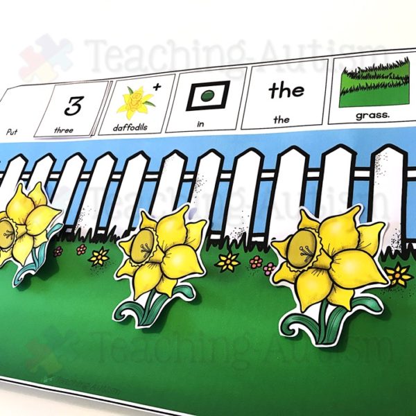 Counting Daffodils Math Activity