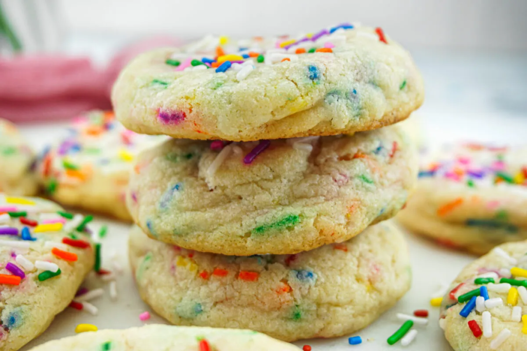 Easy Sprinkle Sugar Cookies