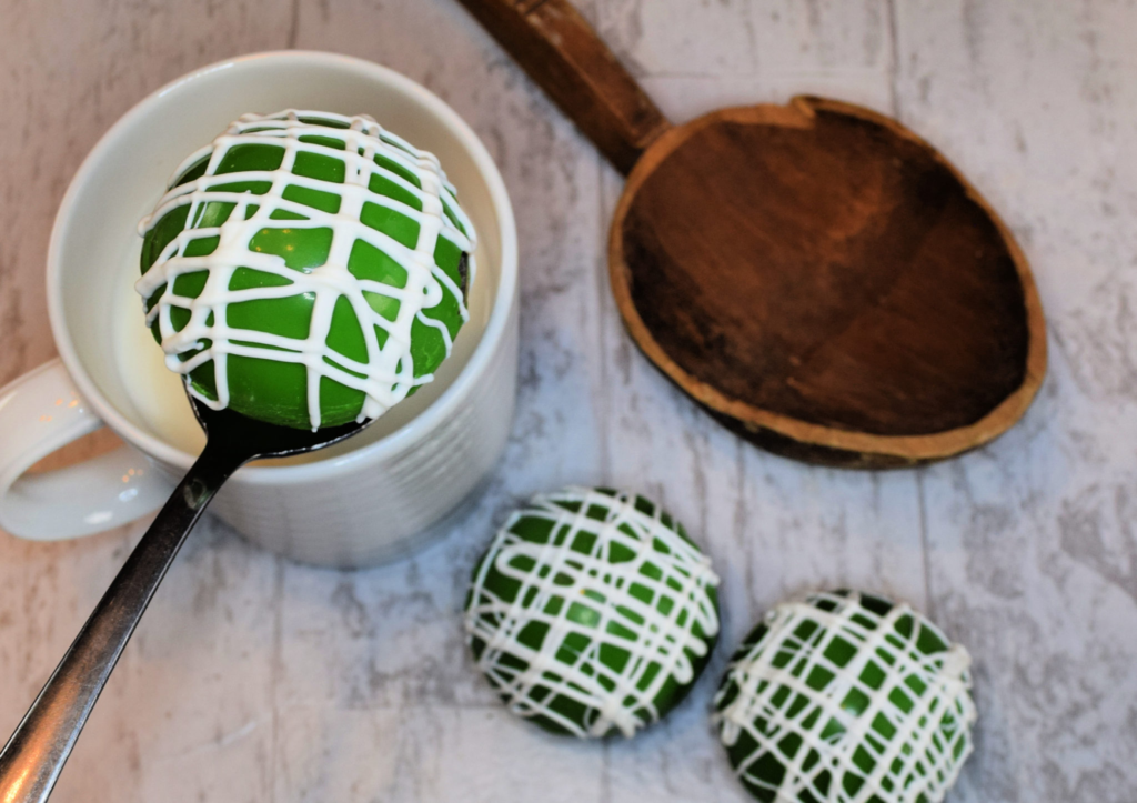 St Patrick's Hot Cocoa Bombs