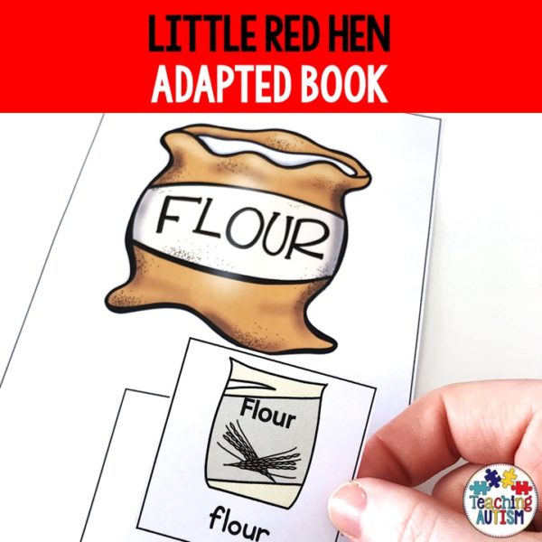Little Red Hen Adapted Book